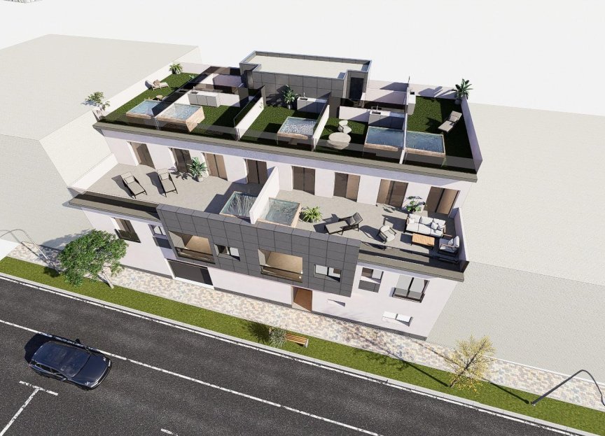 New Build - Penthouse - Pilar de la Horadada - pueblo