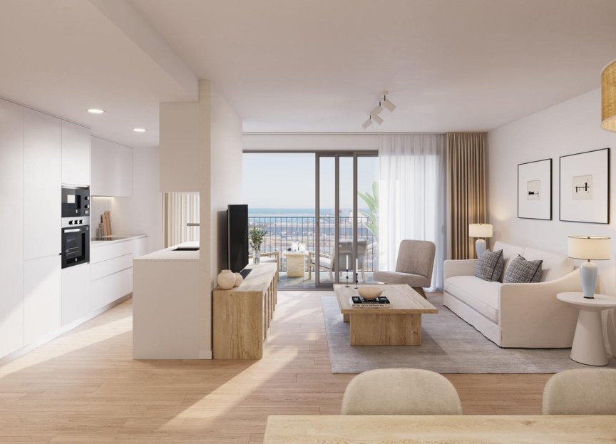 Obra nueva - Apartamento - Alicante - Benalua