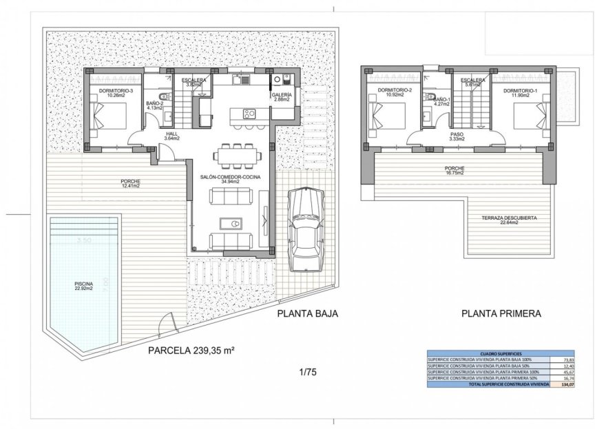 Obra nueva - Villa - Benijofar - Polideportivo