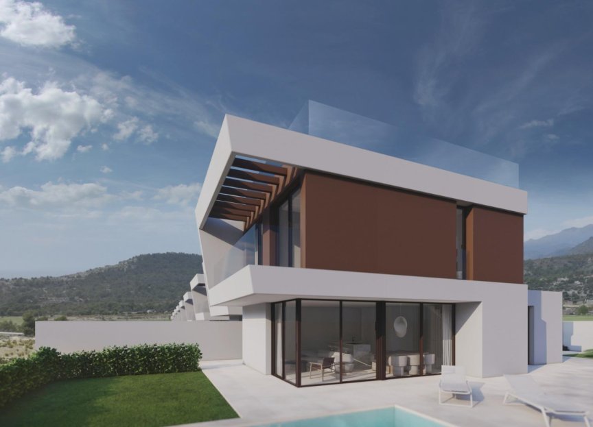 Obra nueva - Villa - Finestrat - Puig Campana Golf