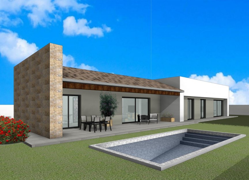 Obra nueva - Villa - Pinoso - Lel