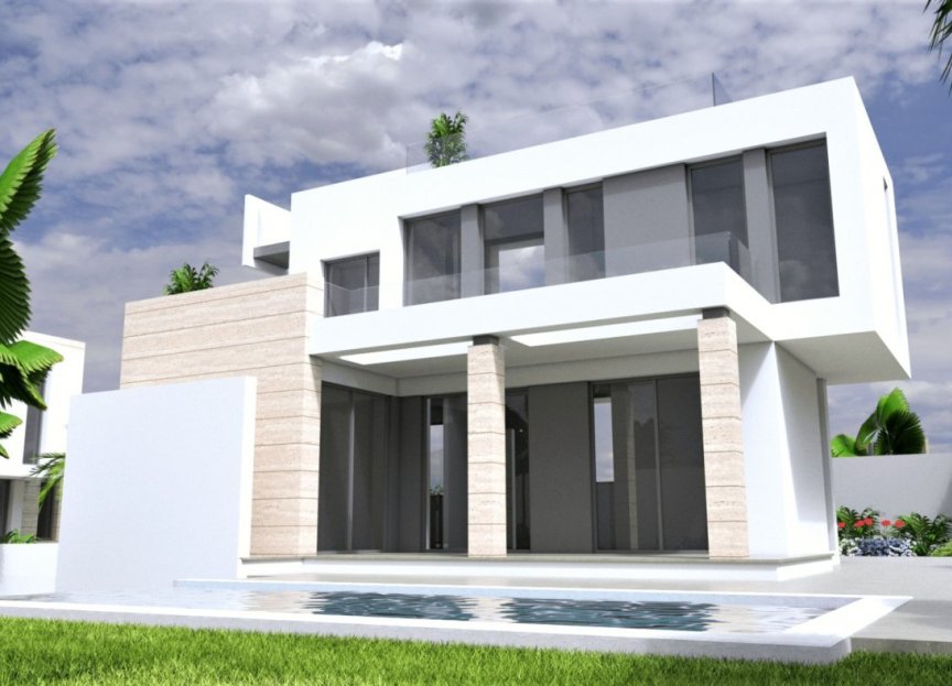 Obra nueva - Villa - Torrevieja - Aguas Nuevas