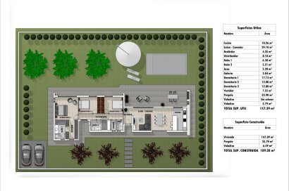 New Build - Villa - Pinoso - Lel