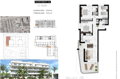 Obra nueva - Apartamento - Orihuela Costa - Lomas de Cabo Roig