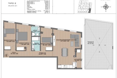 New Build - Penthouse - Algorfa - Pueblo