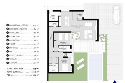 New Build - Villa - Baños y Mendigo - Altaona Golf