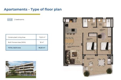 New Build - Apartment - Orihuela Costa - La Ciñuelica